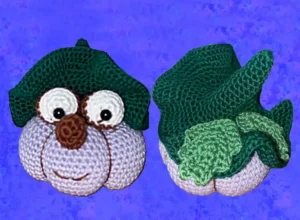 zucca bianca con cappello
