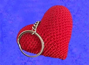 cuore portachiavi